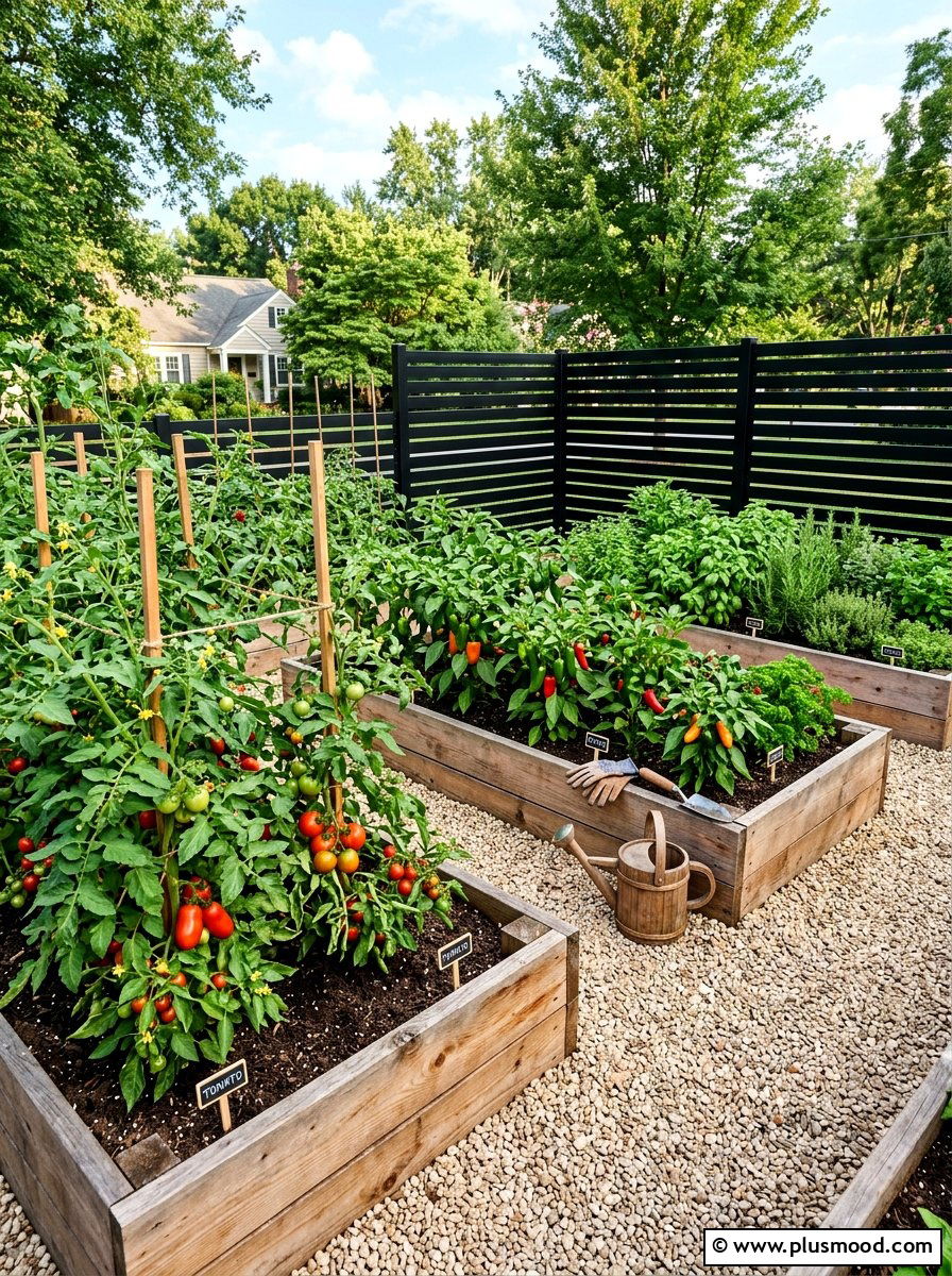 Raised Garden Beds for Vegetables - 25 best summer backyard ideas