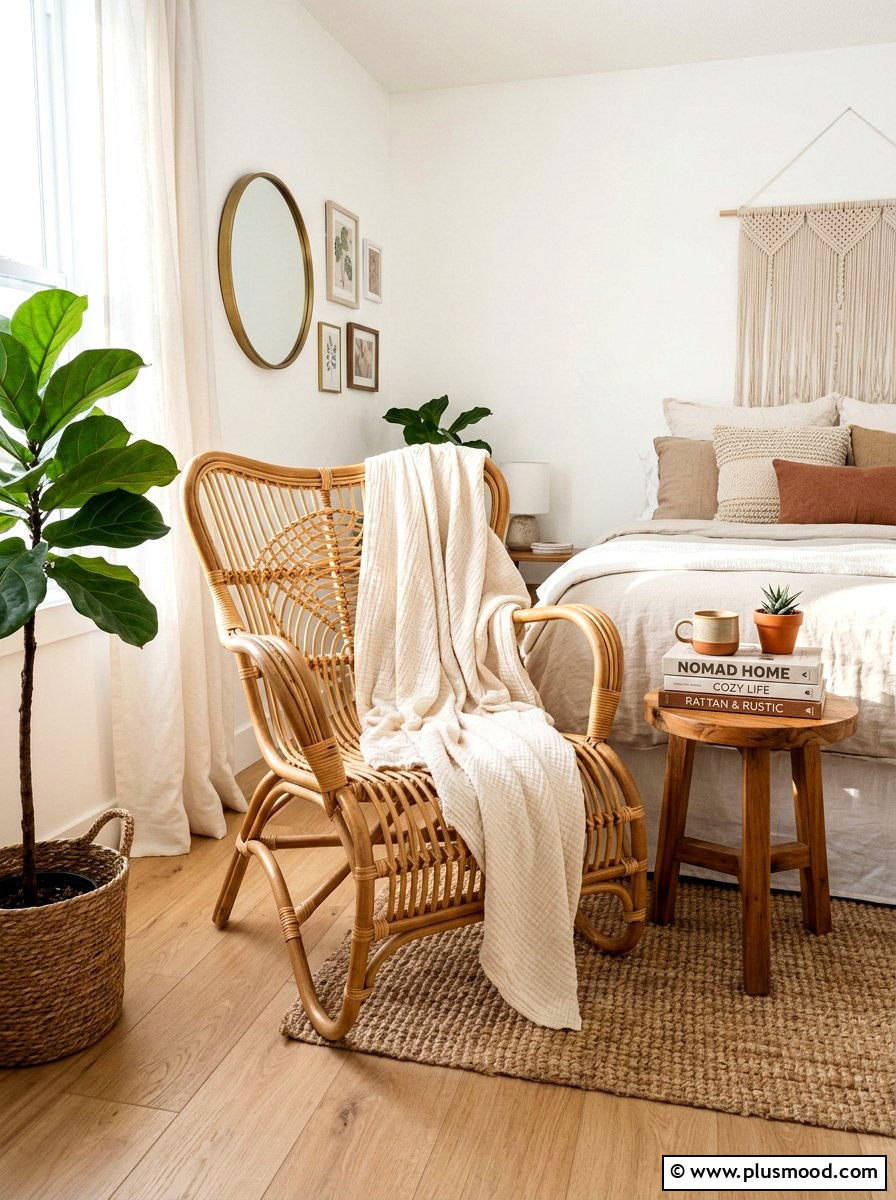 Rattan Accent Chair Bedroom - 25 summer relaxed luxury decor ideas