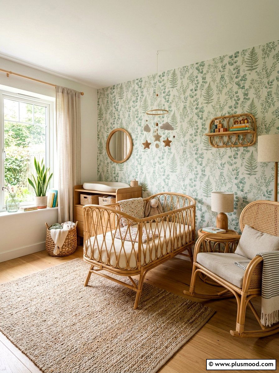 Rattan Nursery Furniture - 25 summer decor ideas with rattan
