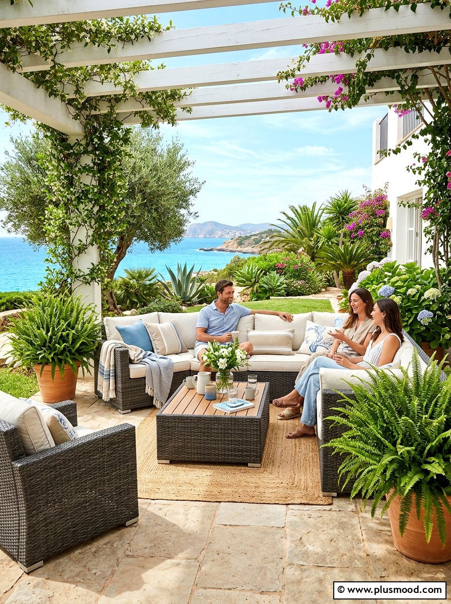 Rattan Style Patio - 25 trending summer patio ideas