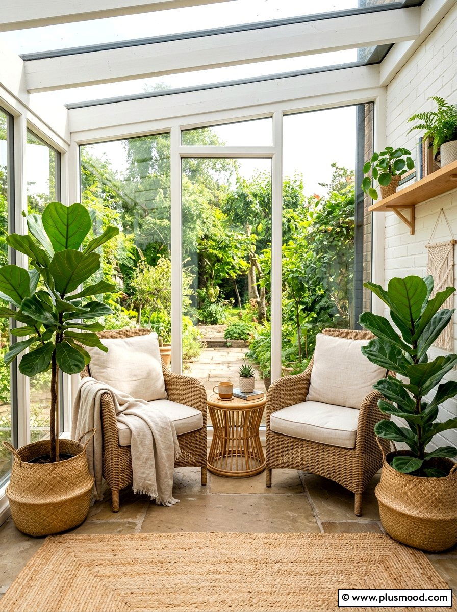 Rattan Sunroom Ideas - 25 late summer boho decor ideas