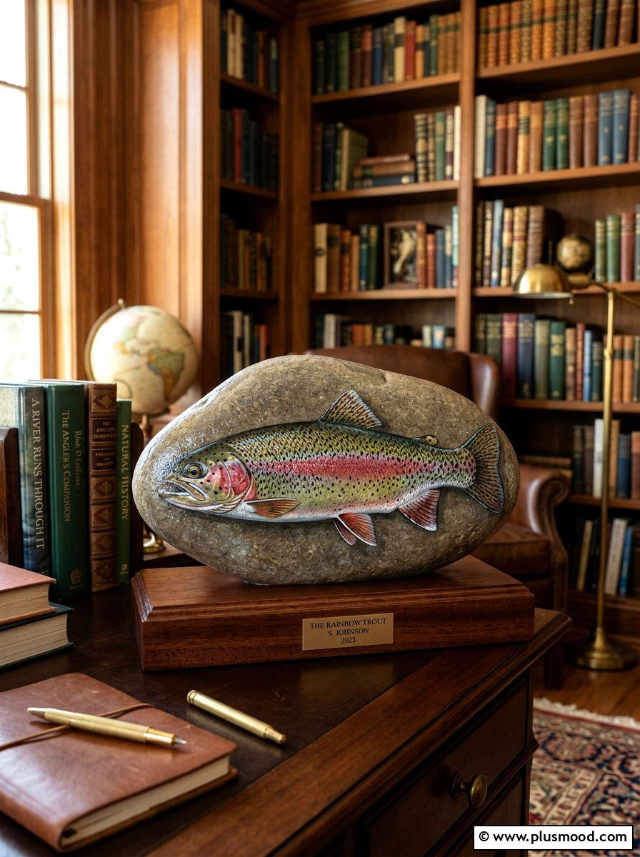 25 Painted Rock Ideas With Fish Design for Ocean Crafts