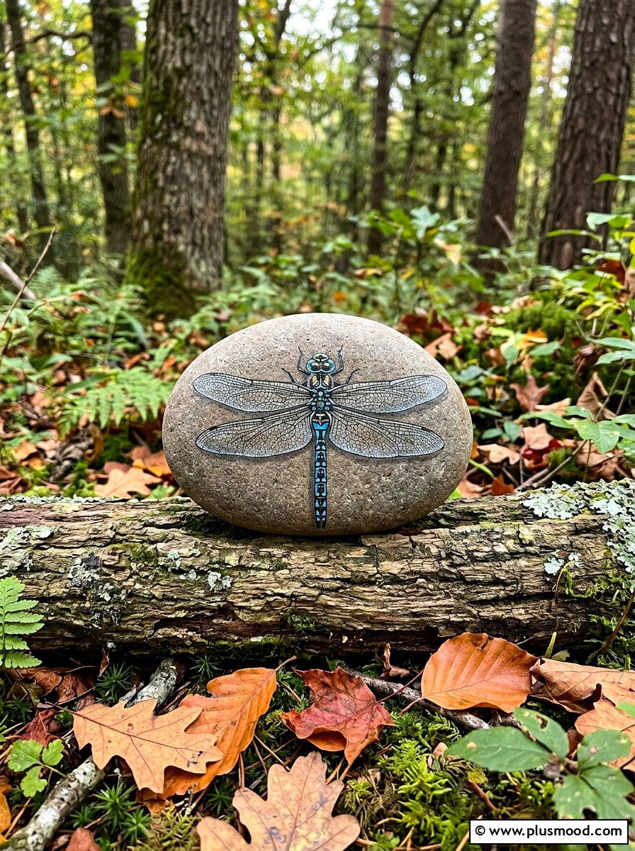 25 Painted Rock Ideas With Dragonflies for Garden Decor