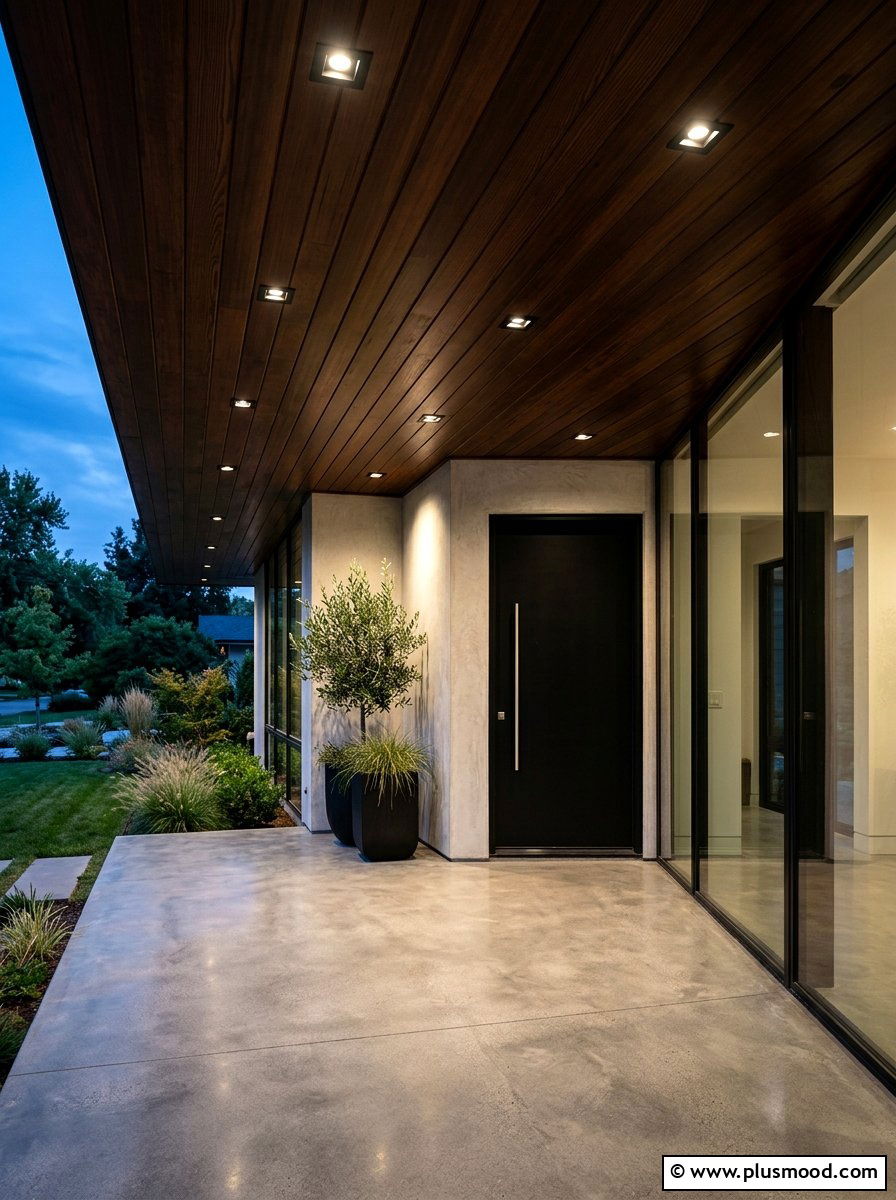 Recessed Porch Ceiling Lighting System - 25 summer porch lighting curb appeal ideas