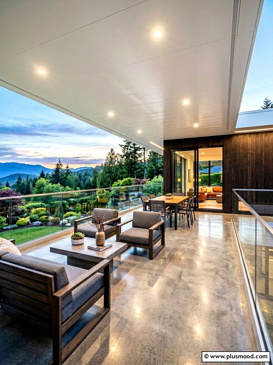 Recessed Soffit Porch Lighting - 25 summer porch lighting ideas