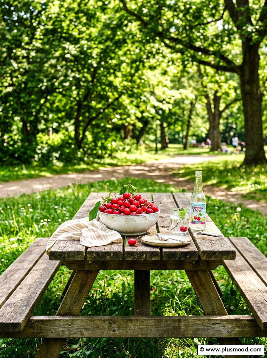 Red Cherry Bowl Tabletop - 25 summer centerpieces for home ideas