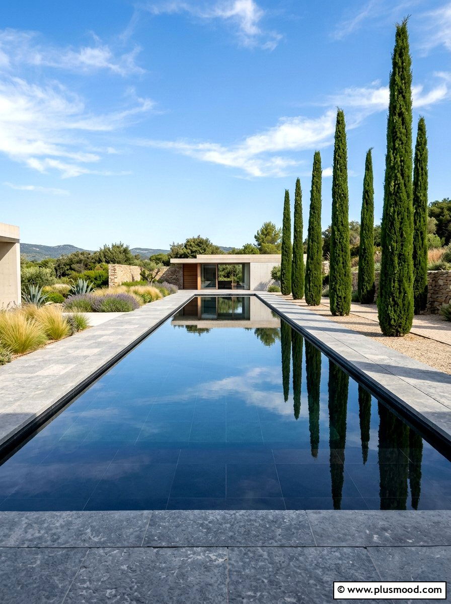 Reflecting Pool - 25 summer backyard water feature ideas