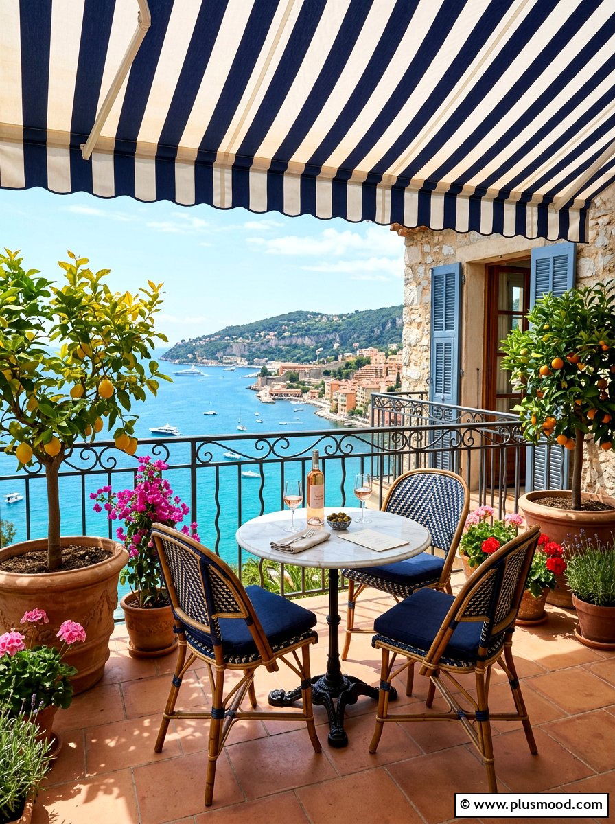 Riviera Balcony - 25 summer house decor ideas