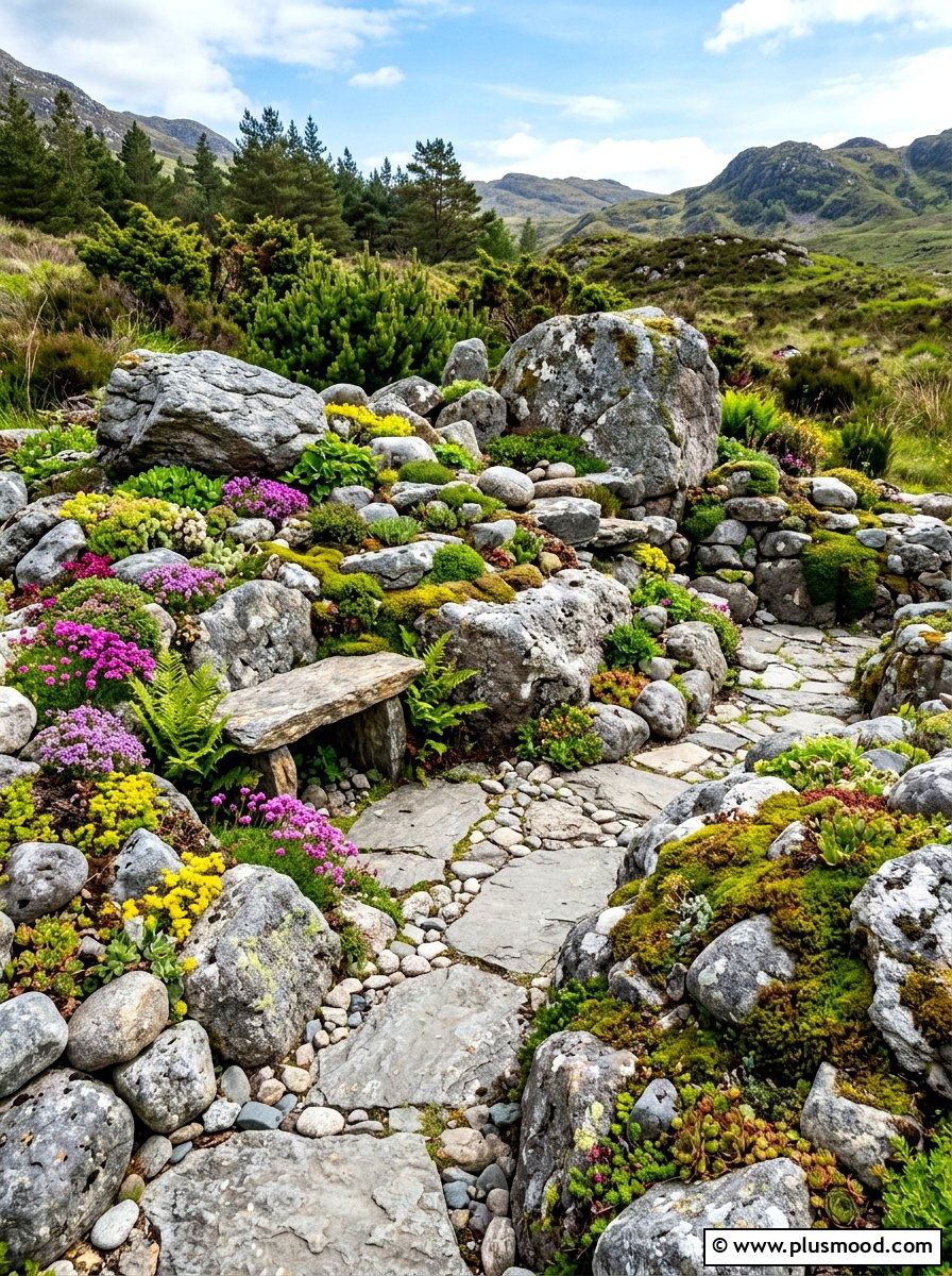 Rock Garden - 25 summer backyard landscaping ideas