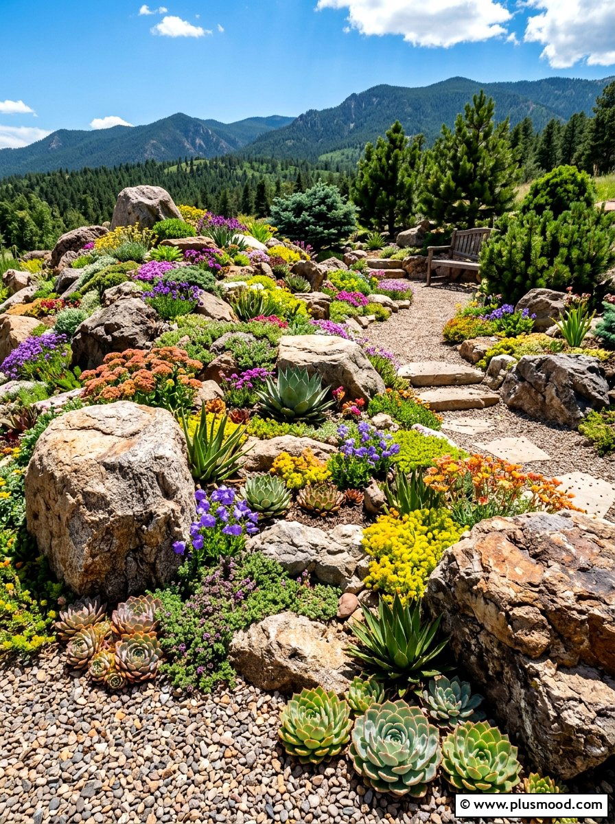 Rock Garden - 25 summer landscaping ideas