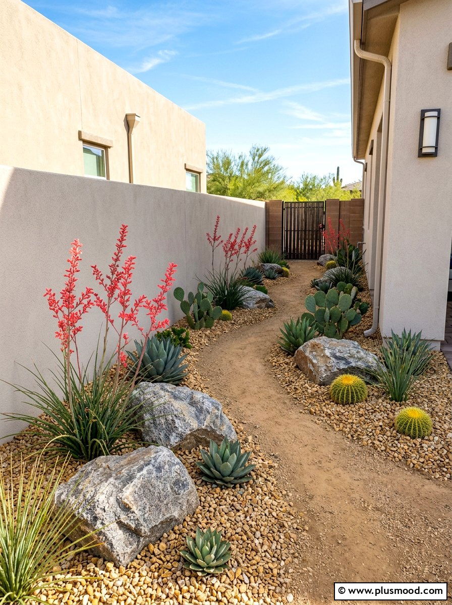 Rock Garden Landscaping - 25 summer side yard garden ideas