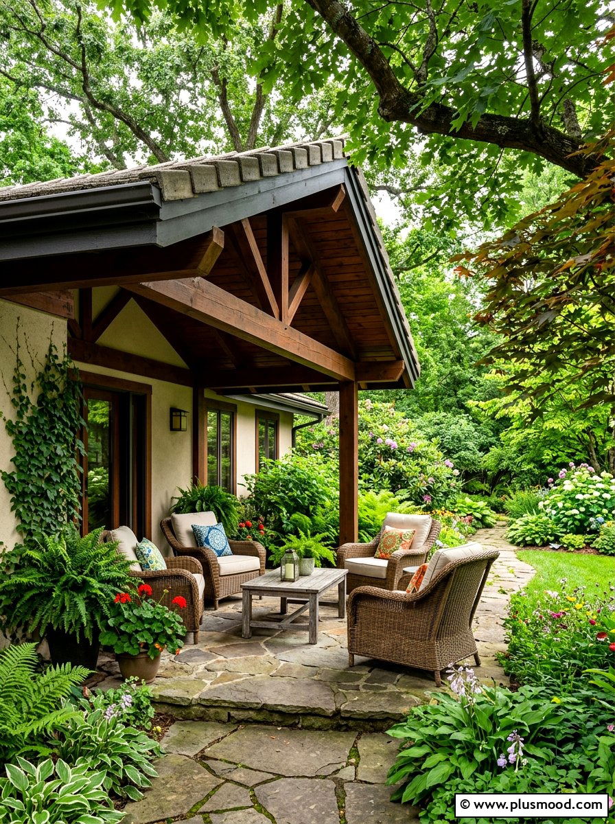 Roof overhang - 25 summer poolside shade ideas
