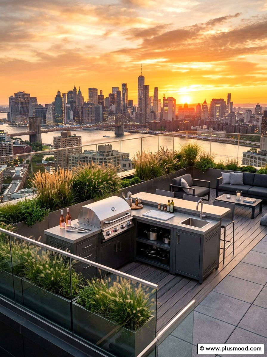 25 Summer Backyard Outdoor Kitchen Ideas for Entertaining