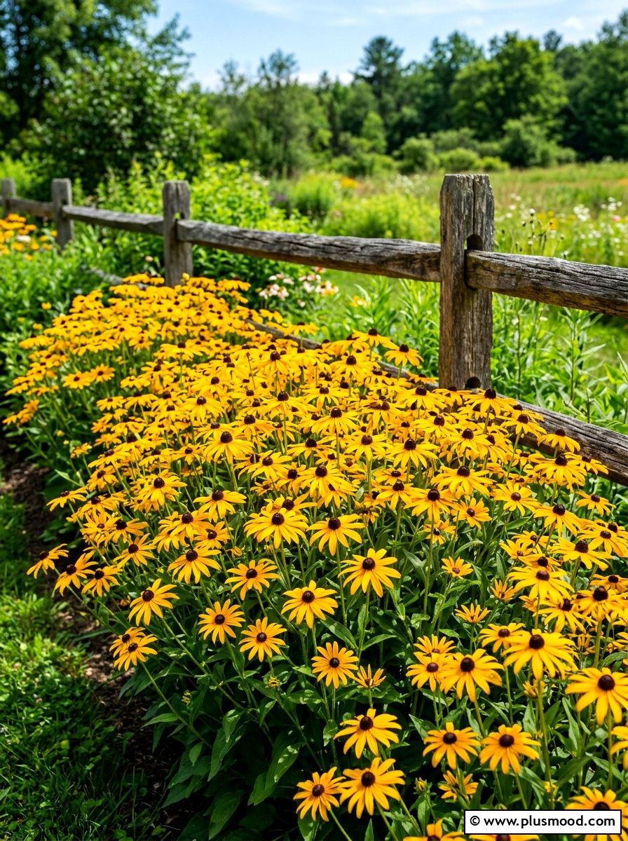 Rudbeckia Planting - 25 summer cutting garden ideas
