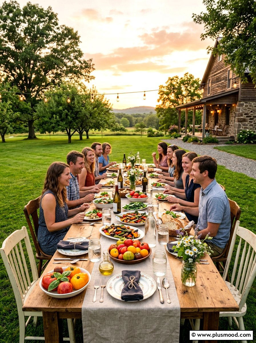 Rustic Farm To Table - 25 summer dinner party ideas outdoors