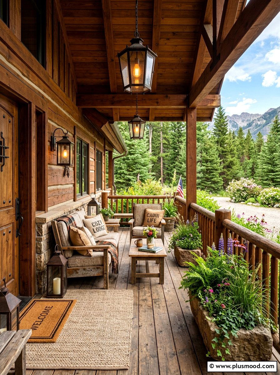 Rustic Summer Front Porch - 25 summer front porch ideas