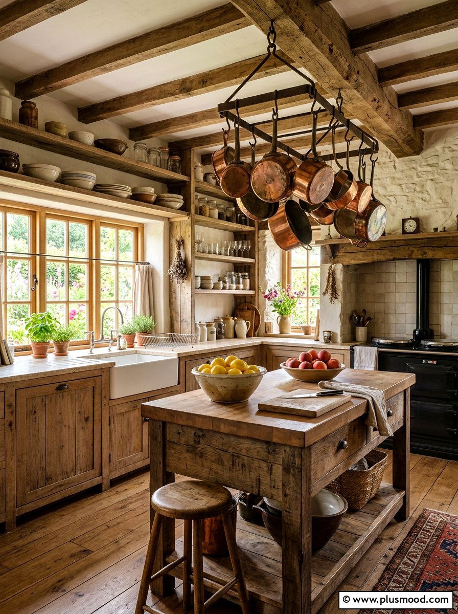 Rustic Summer Kitchen - 25 summer decor ideas for everyday living