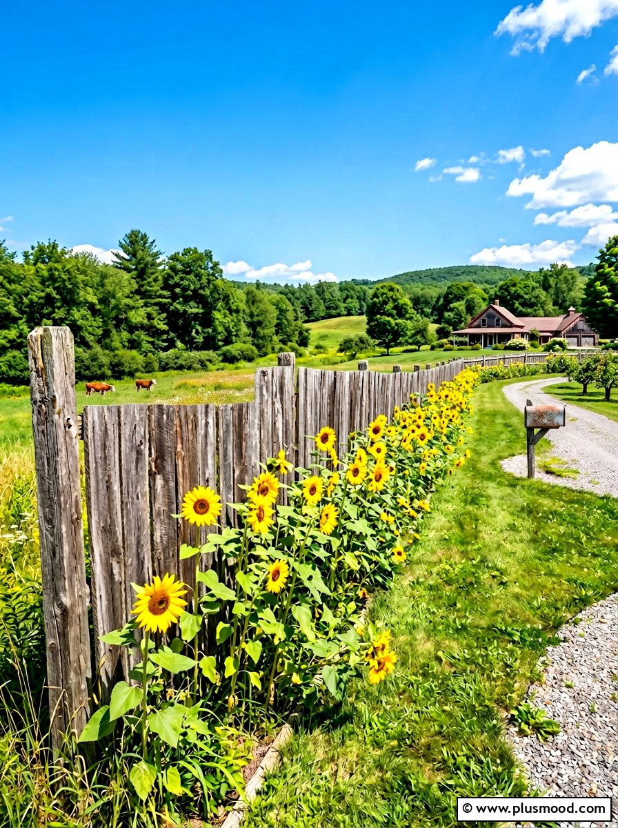 Rustic barn wood fence - 25 summer rustic backyard ideas