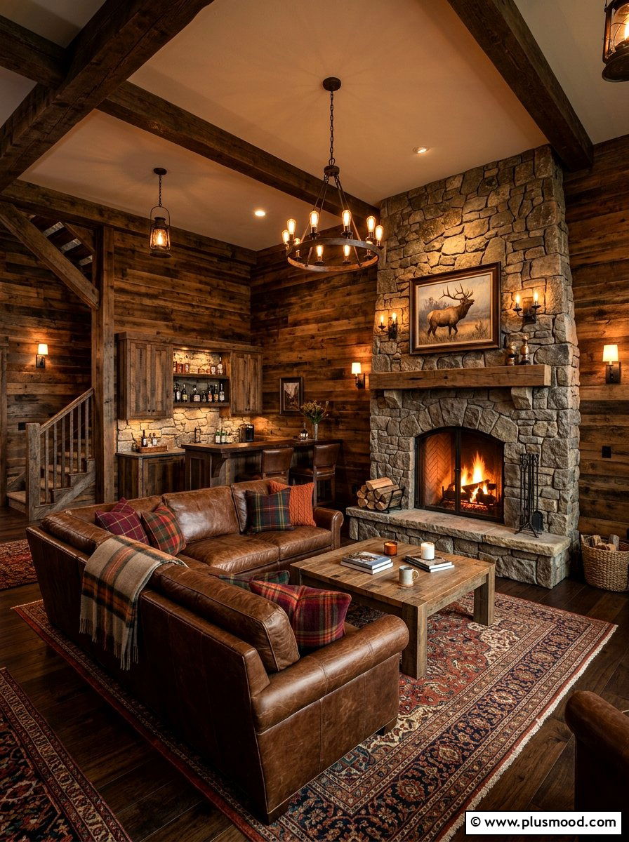 Rustic basement - 25 late summer home refresh ideas