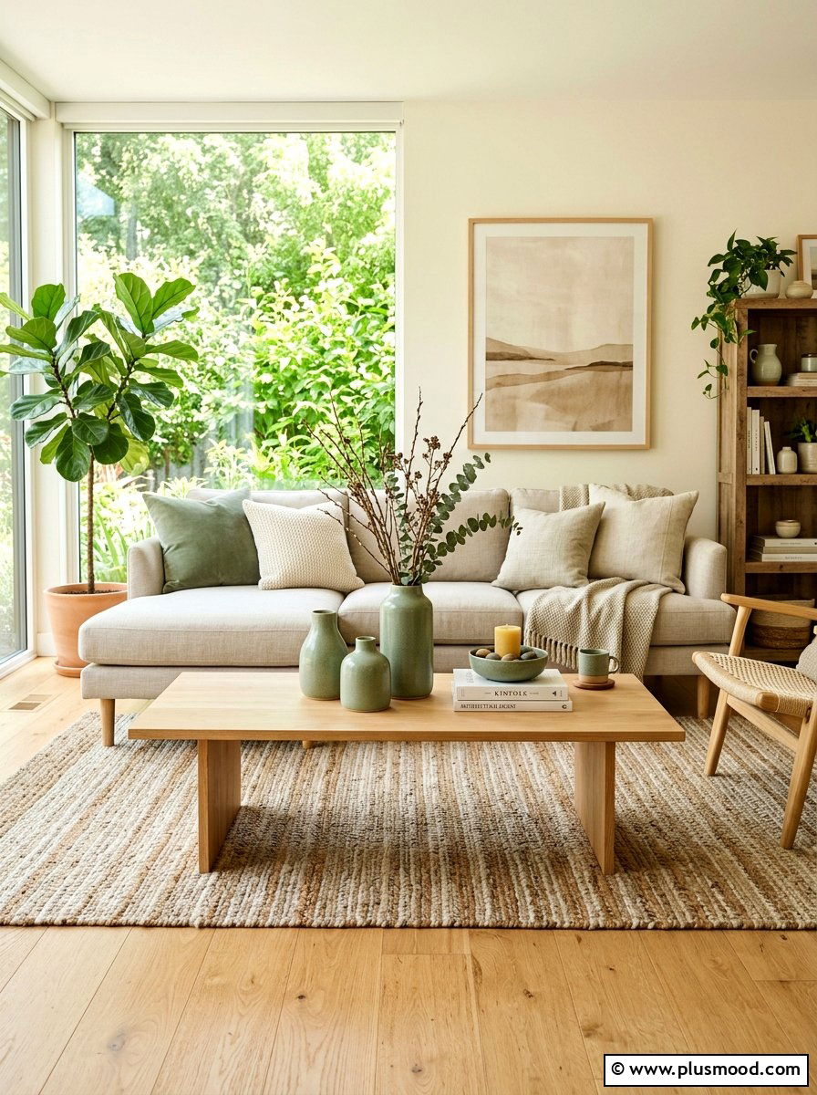 Sage Green Accessory - 25 summer coffee table decor ideas