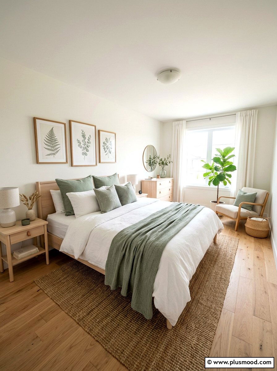 Sage Green Bedroom Accents - 25 light and airy summer bedroom ideas