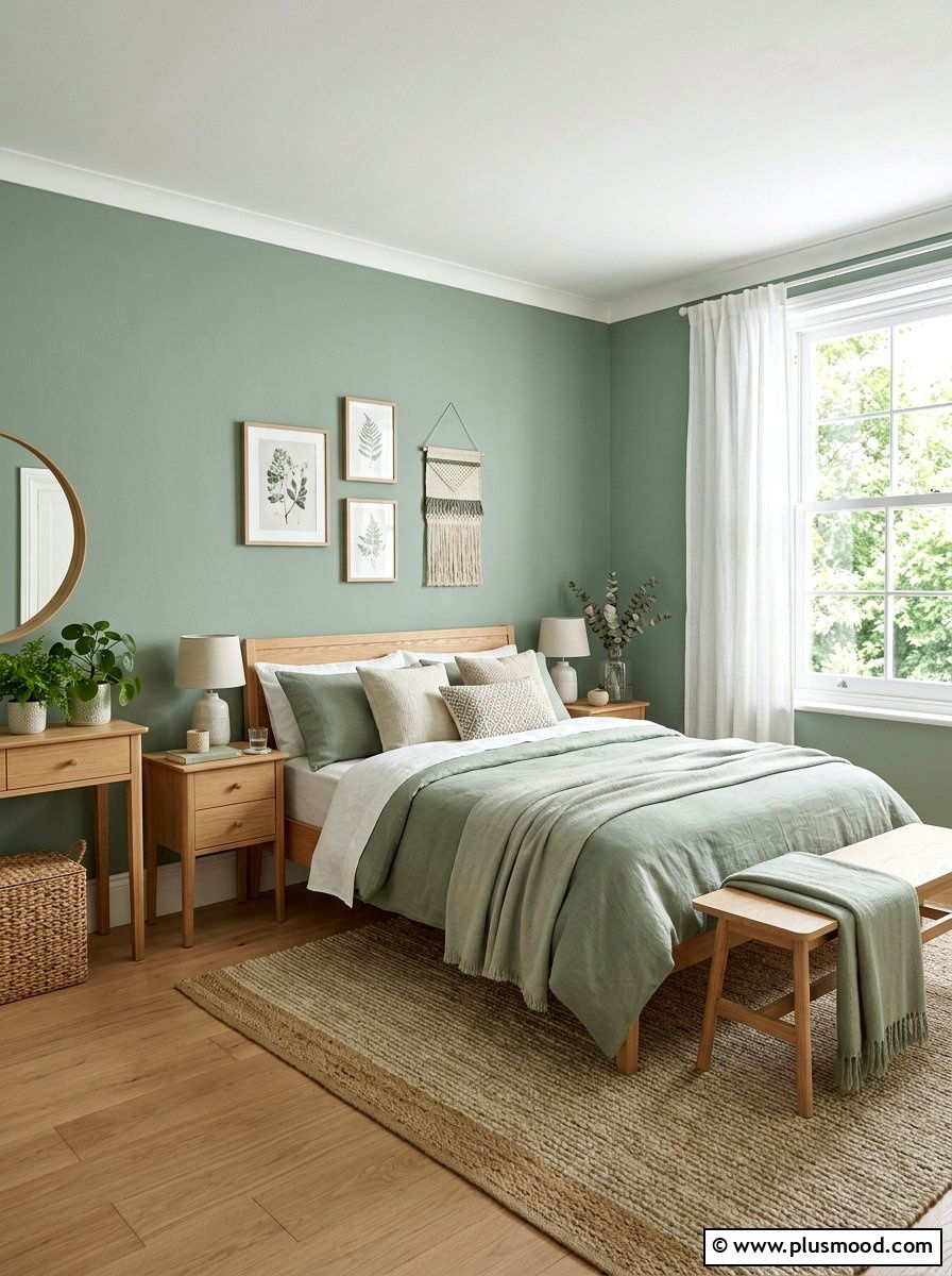 Sage Green Bedroom Paint - 25 summer room refresh ideas for bedroom