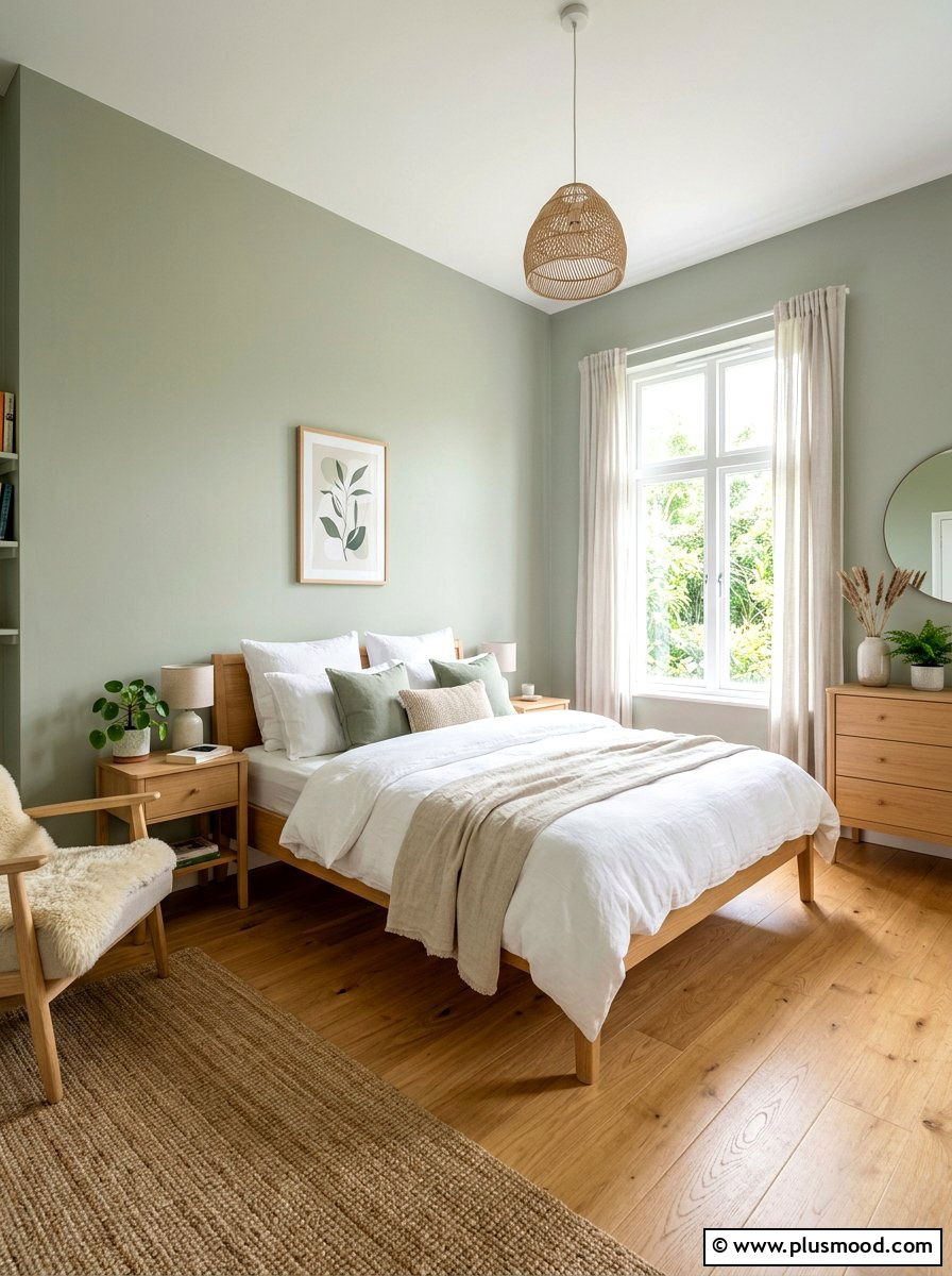 Sage Green Bedroom - 25 August home decor ideas