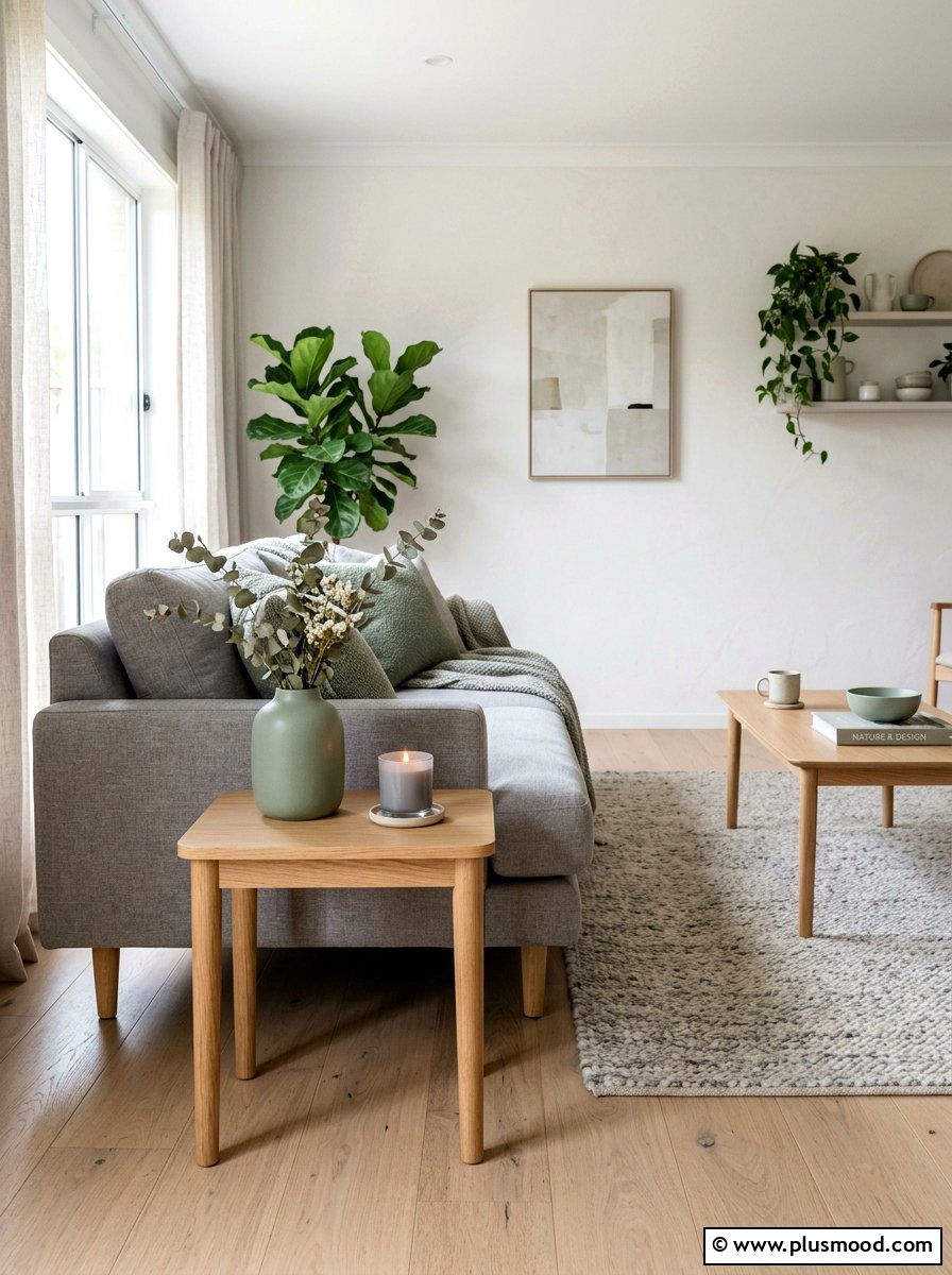 Sage Green Decor - 25 summer end table decor ideas