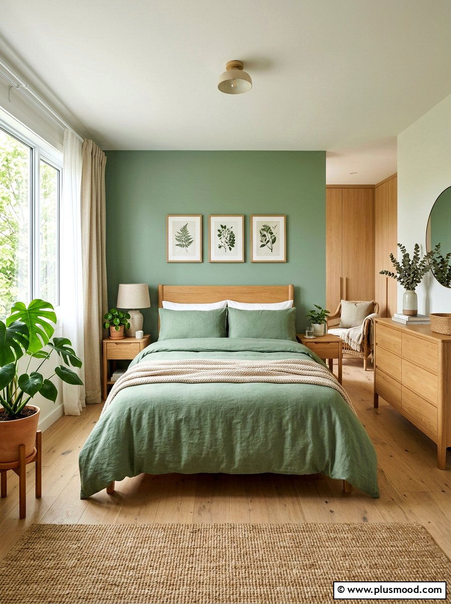 Sage Green Decor - 25 best summer bedroom ideas