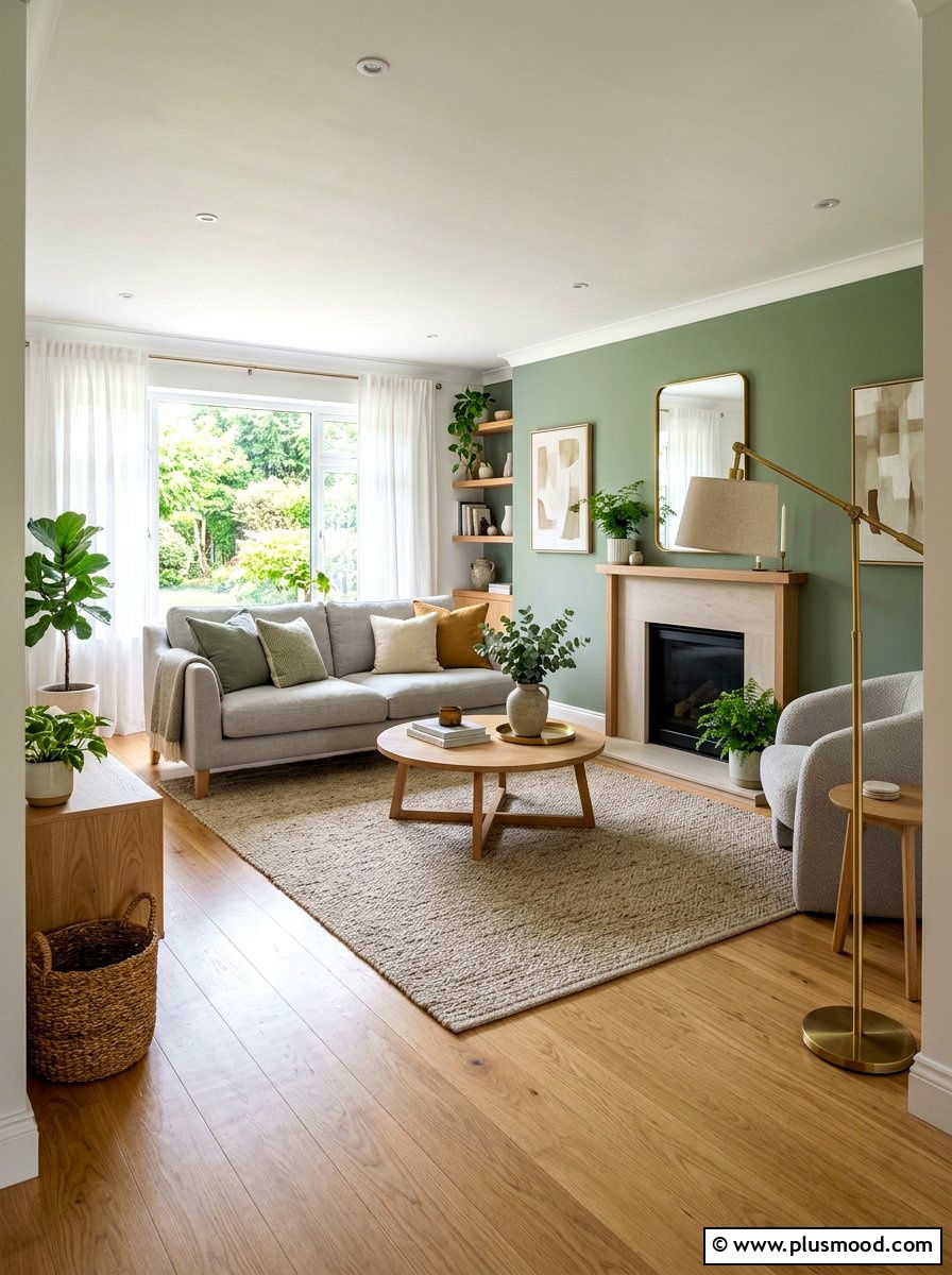 Sage Green Living Room - 25 light summer living room ideas