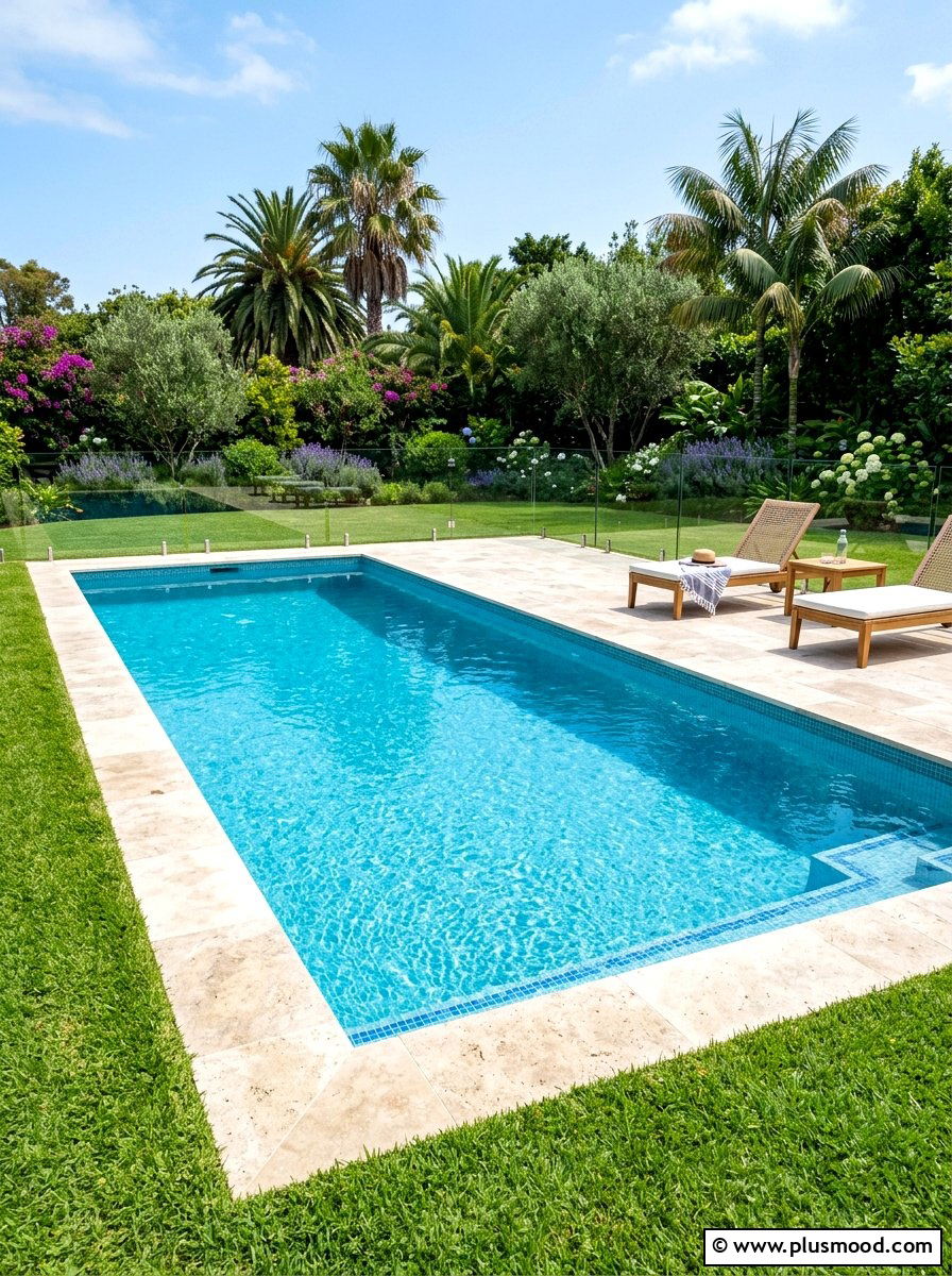 Saltwater Pool - 25 summer backyard pool ideas