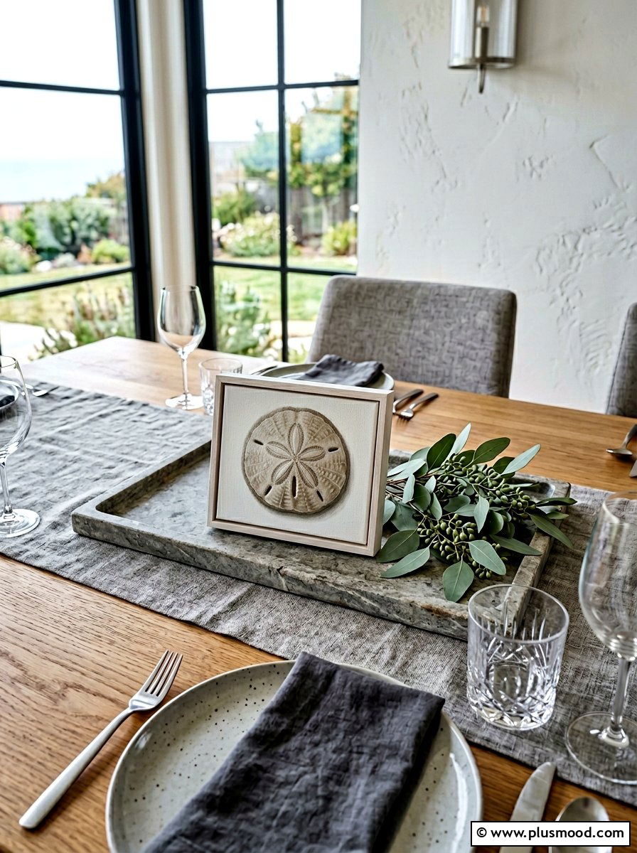 Sand Dollar Painting - 25 painted rock ideas with ocean theme