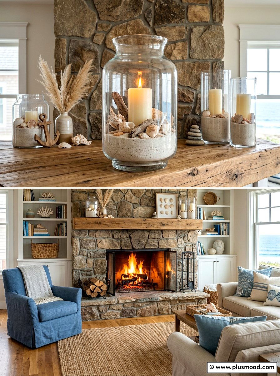 25 Summer Candles Decor Ideas for Living Room Ambiance