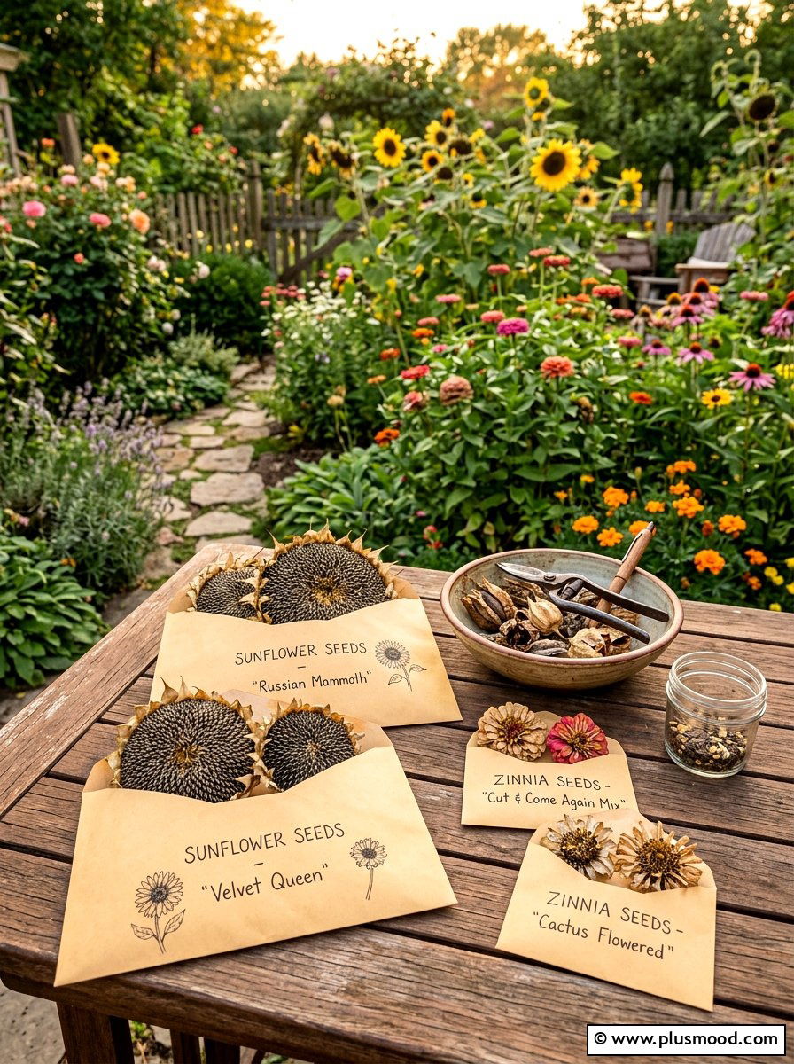 Saving Heirloom Flower Seeds - 25 August garden ideas