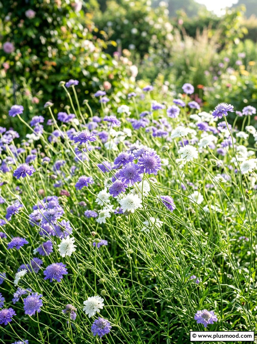 Scabiosa Patch - 25 summer cutting garden ideas