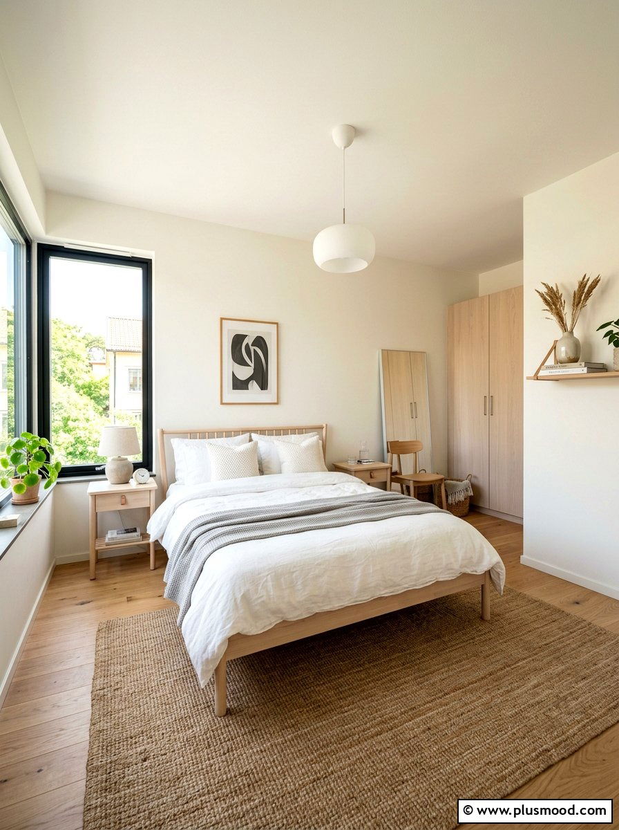Scandi Design Interior - 25 simple summer bedroom ideas