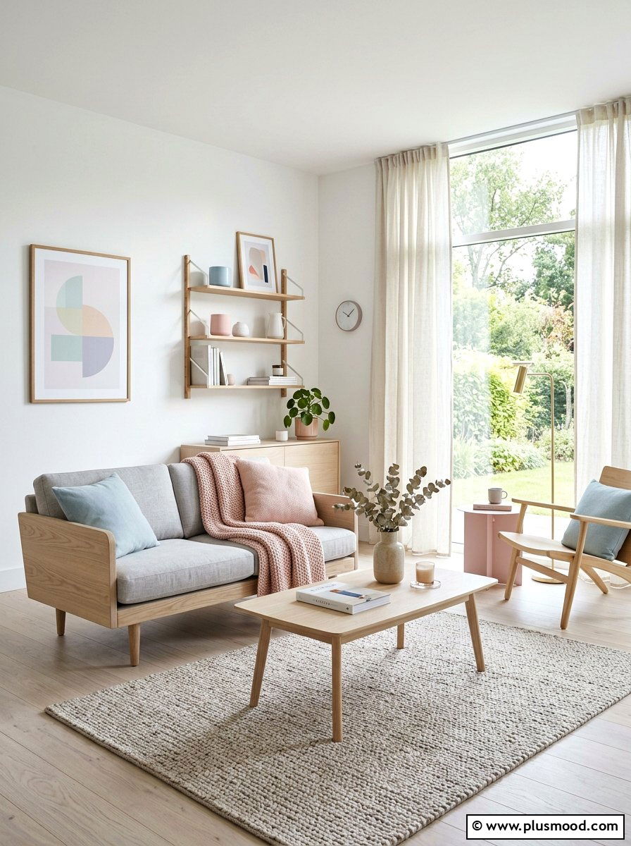Scandi Living Room Style - 25 summer refreshing living room ideas