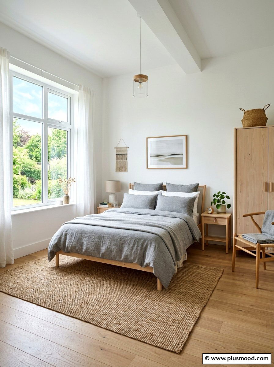 Scandi Summer Bedroom - 25 light and airy summer bedroom ideas