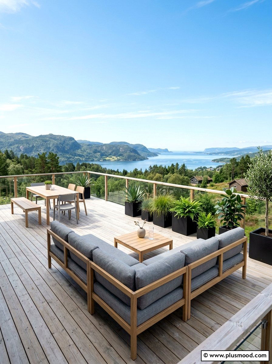 Scandi Summer Deck - 25 summer decor ideas for everyday living