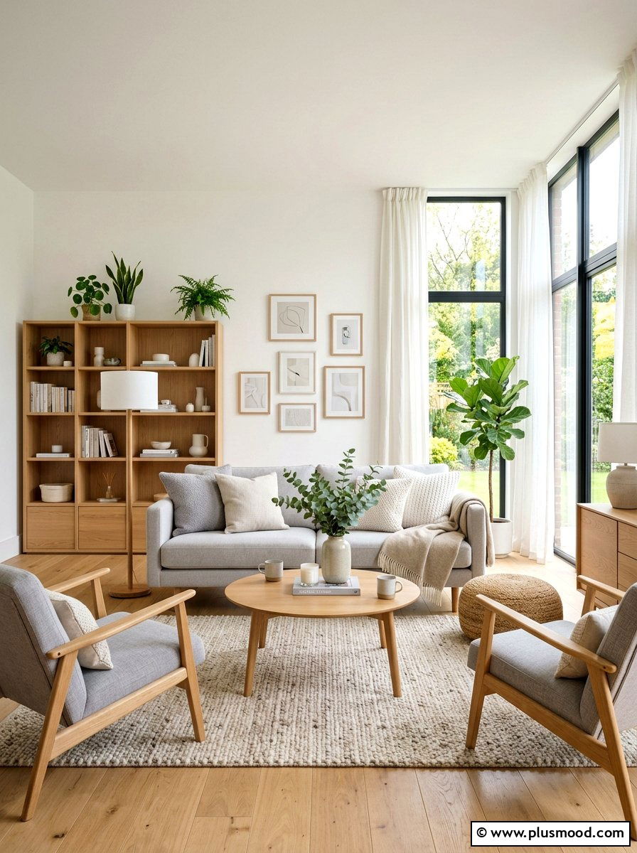 Scandi living room - 25 small summer living room ideas