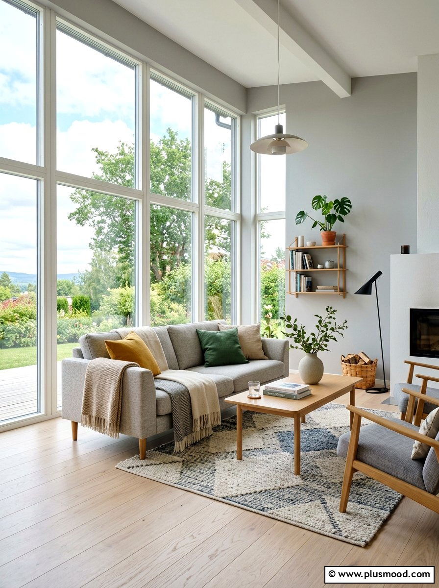 Scandinavian Living Room - 25 best summer living room ideas