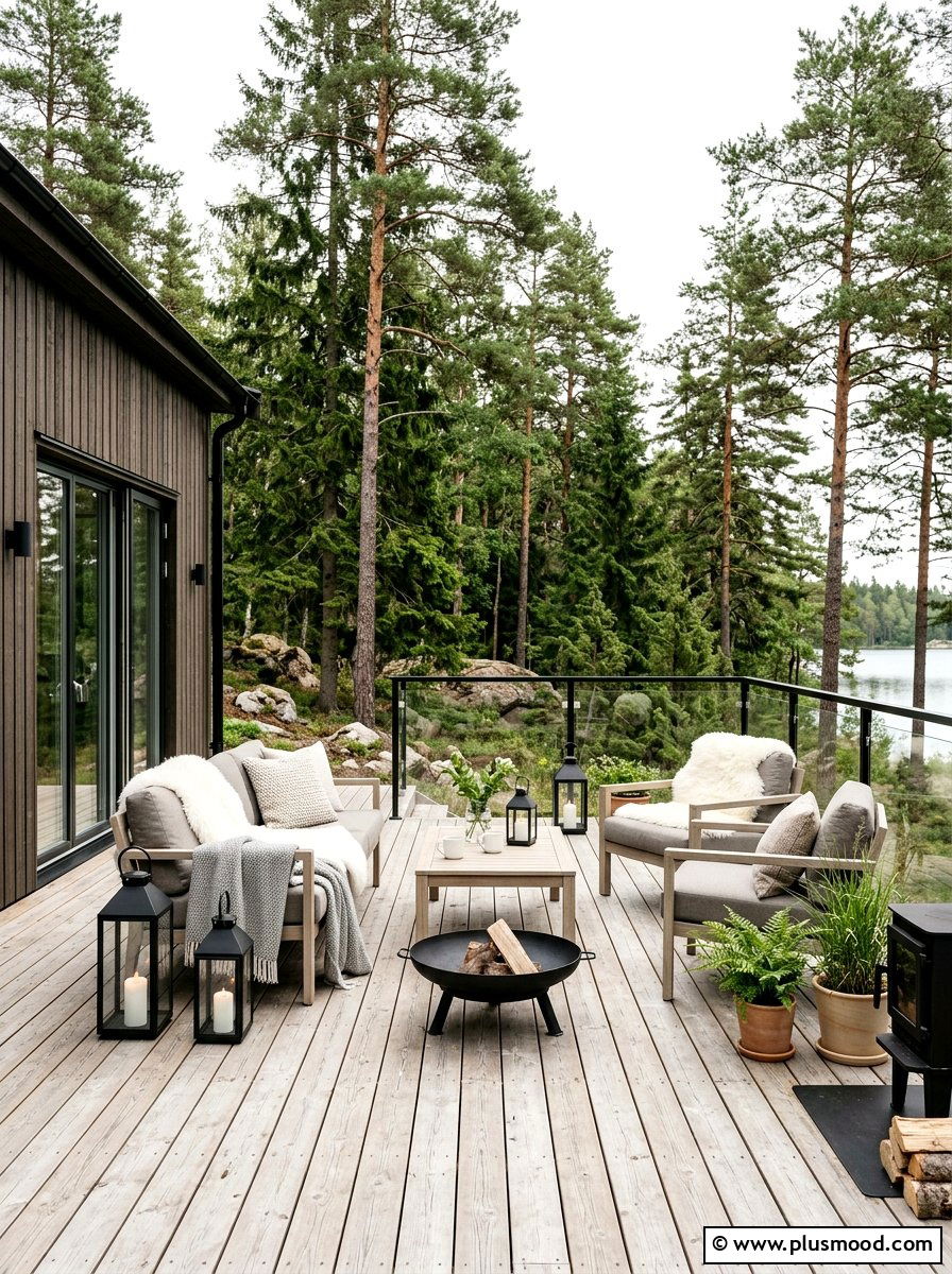 Scandinavian Outdoor Living - 25 summer outdoor lounge party ideas