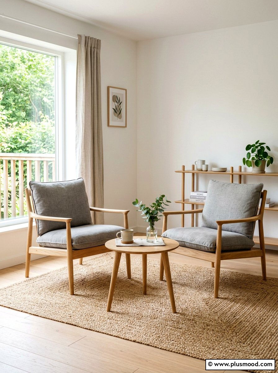 Scandinavian Simple Furniture - 25 summer city balcony summer decor ideas