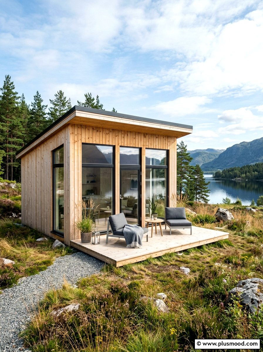 Scandinavian Style Cabana - 25 summer cabana ideas