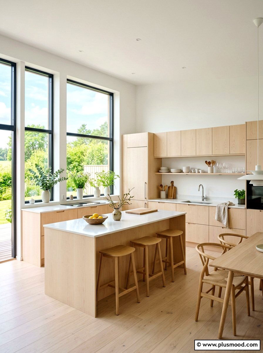 Scandinavian Summer Interior - 25 summer kitchen styling ideas