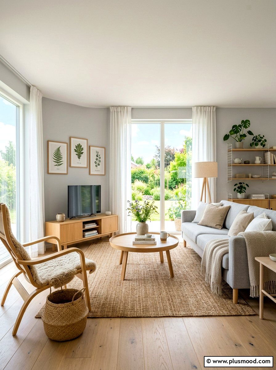 Scandinavian Summer Living Room - 25 bright summer living room ideas
