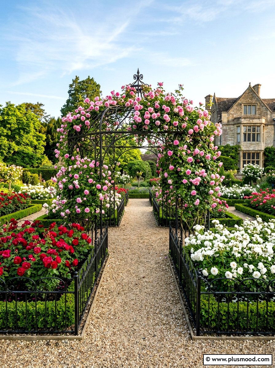 Scented Victorian Rose Garden - 25 best summer garden ideas