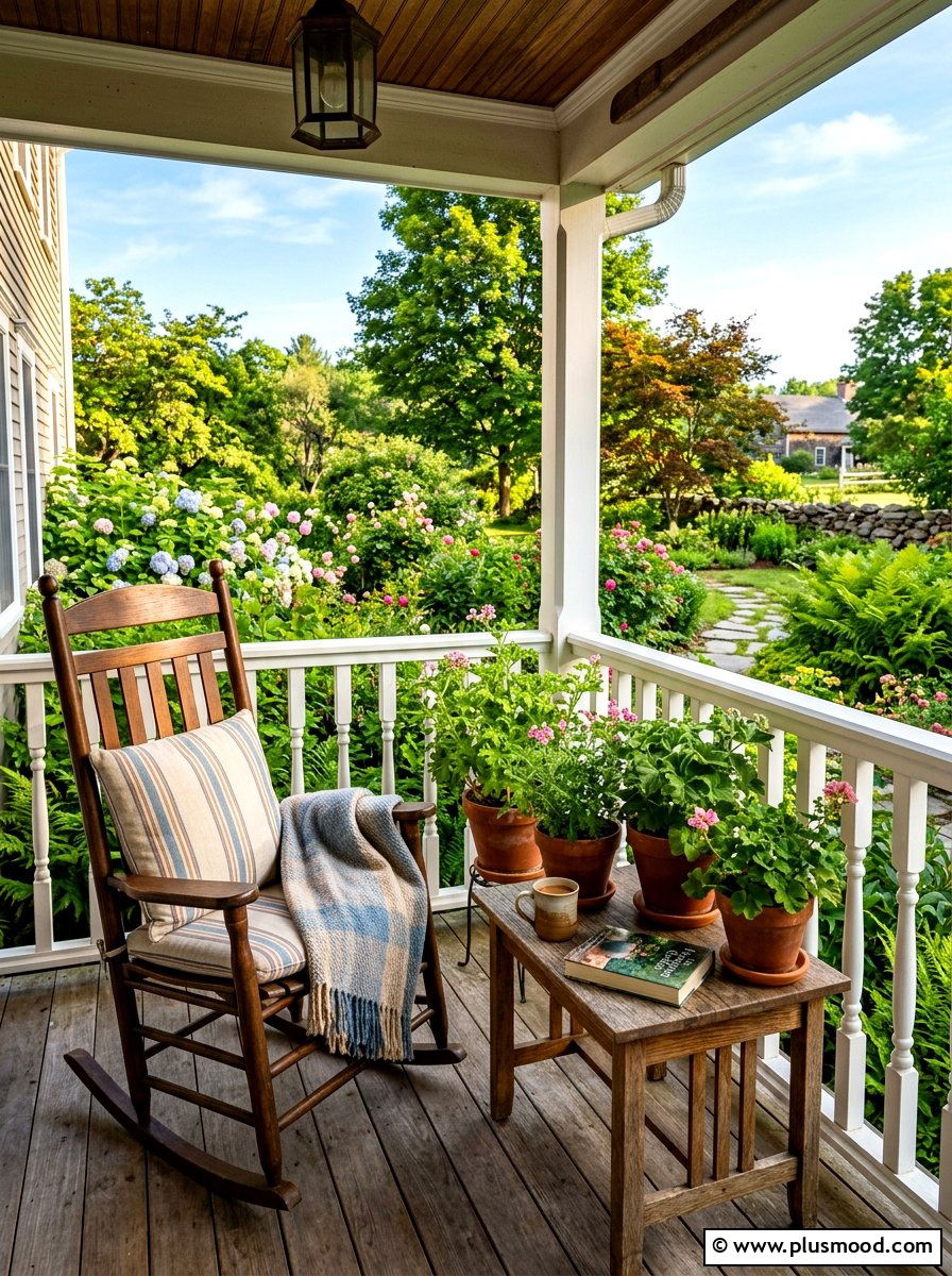 Scented geraniums for porch seating - 25 summer planters with geraniums ideas