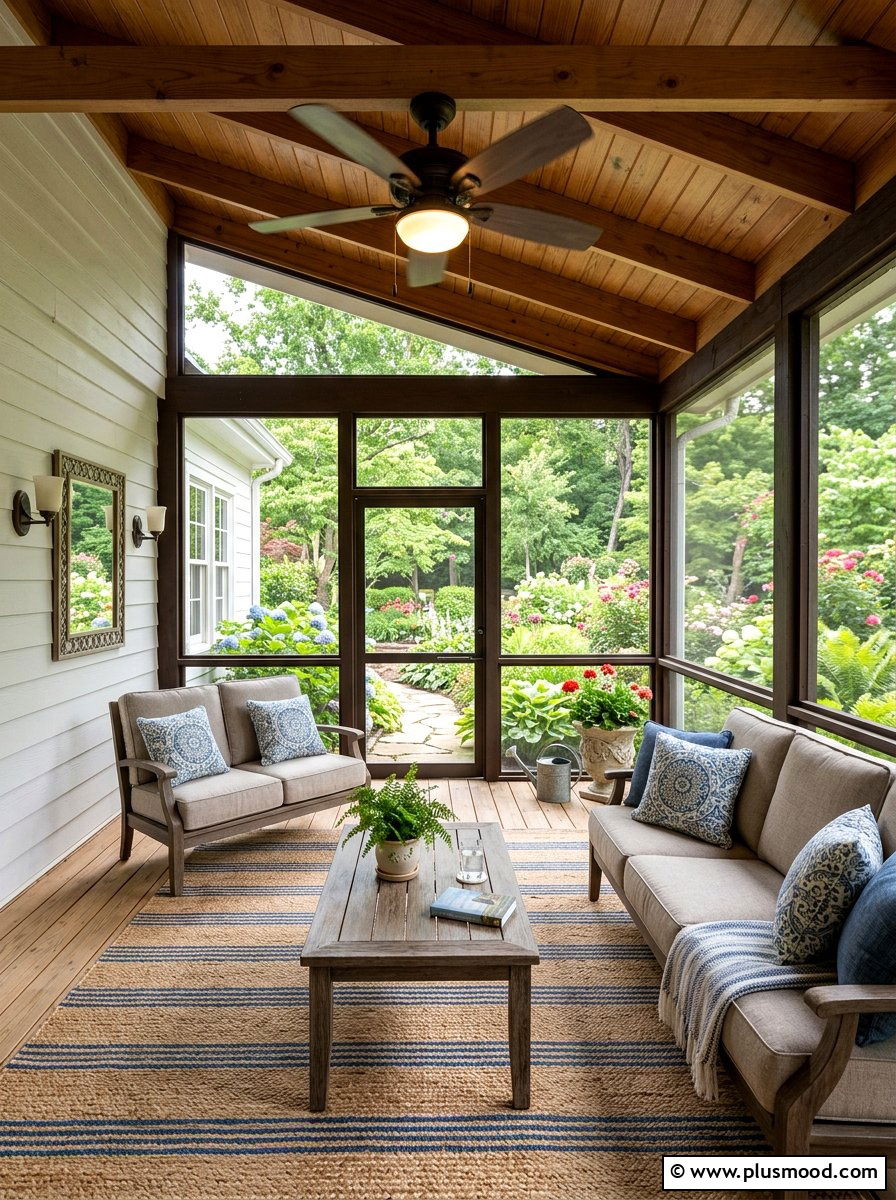 Screened In Cottage Porch - 25 summer cottage front porch ideas