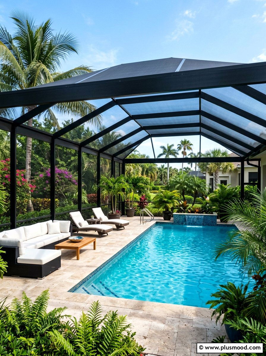 Screened In Pool Enclosure - 25 summer pool ideas